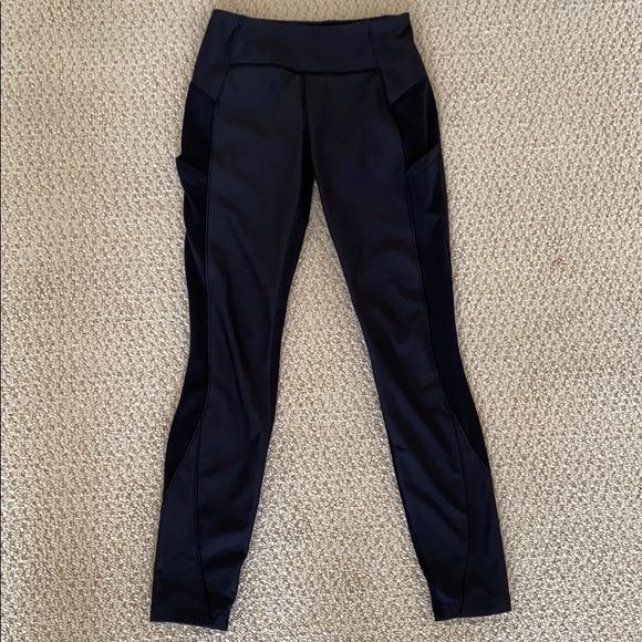 Fleece Lined Lululemon Leggings (Sleet Sprinter) - Picture 5 of 8